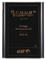 Vintage motorcycle oil sae 40 | Elf Japan